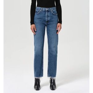 Agolde 90's Pinch  Waist High Rise Straight Jeans